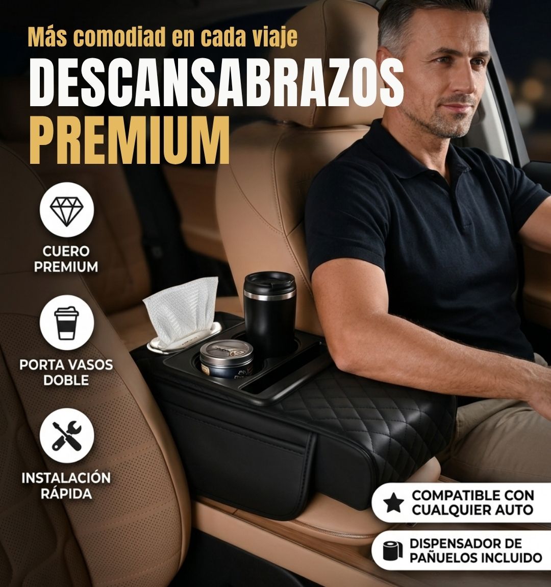 Almohadilla reposa brazo multifuncional