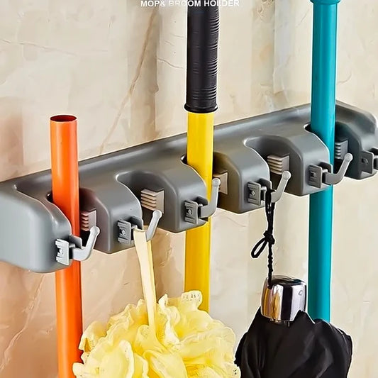 Organizador de escobas 5 espacios