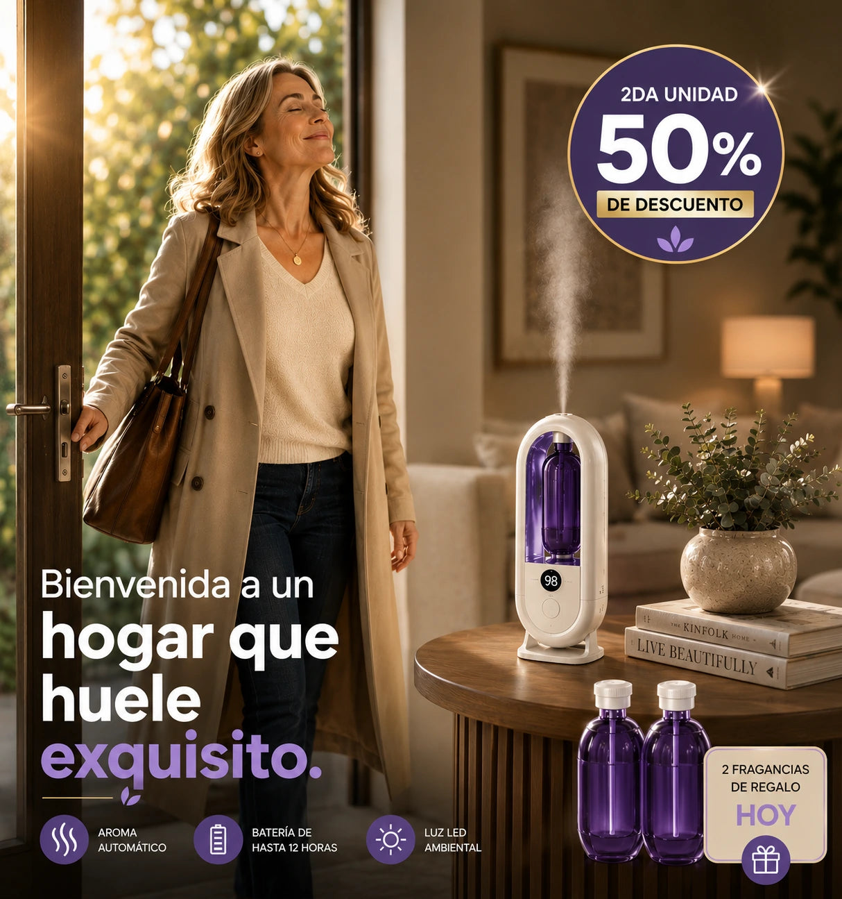 Difusor automatico de fragancia | Essenza™