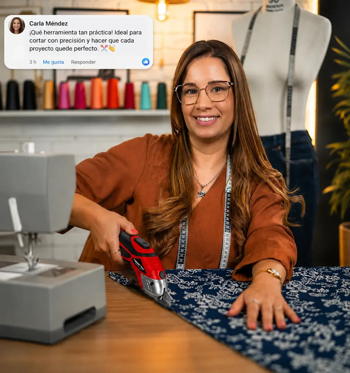 Tijera electrica RedPower™ Corte sin esfuerzo
