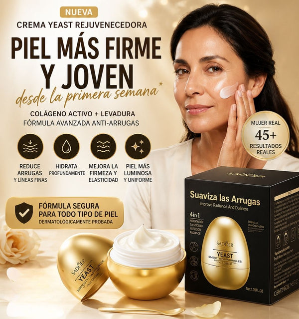 Crema reafirmante con colágeno Activo + Levadura