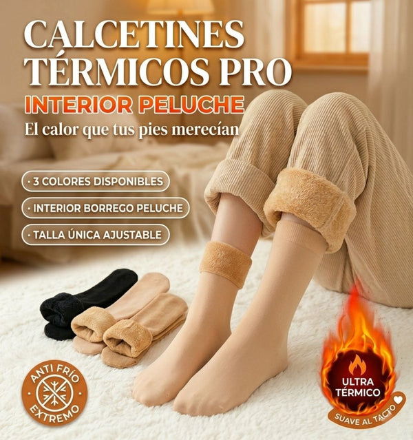 Pack de 12 Calcetas termicas de mujer
