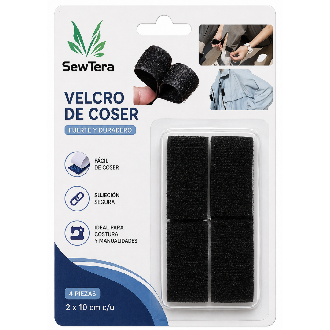 set de velcros adhesivos